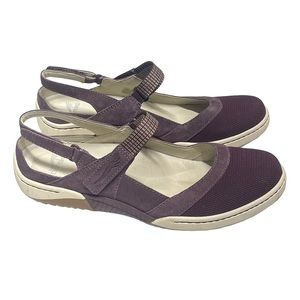 Dansko Maroon Mary Jane Sandals Size 38